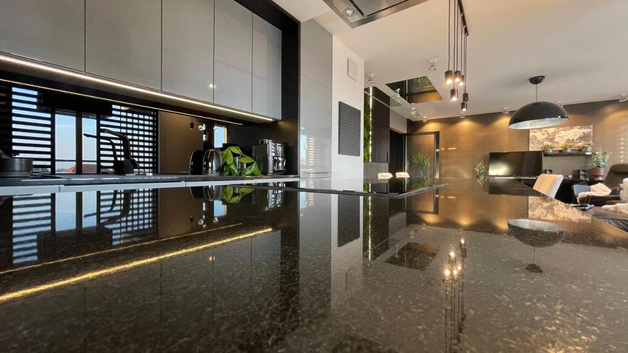 Magspace River View Jacuzzi Apartment Gdansk Exterior foto