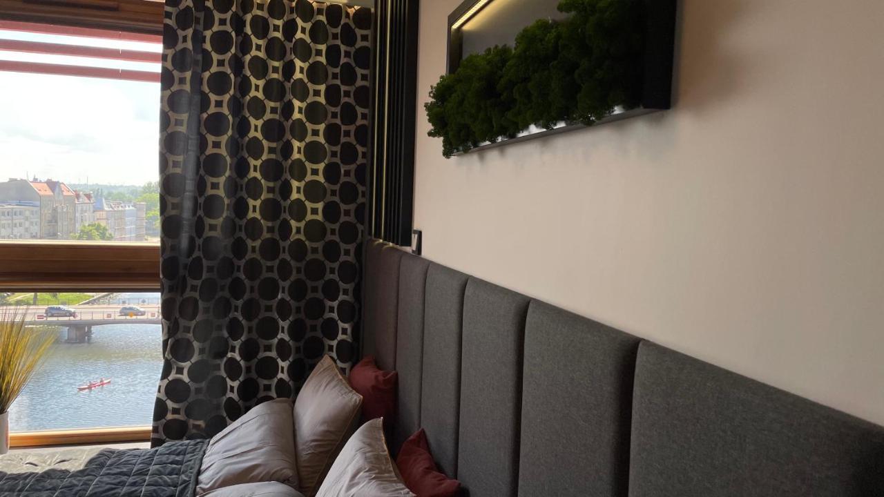 Magspace River View Jacuzzi Apartment Gdansk Exterior foto