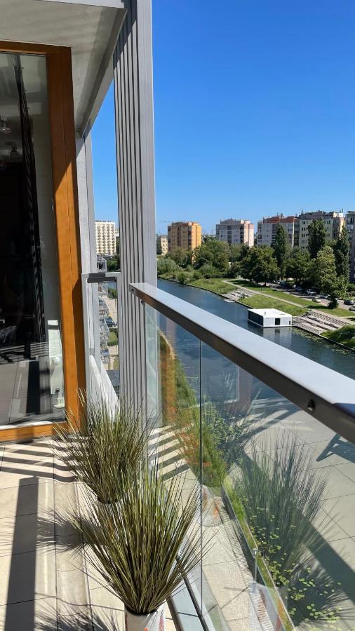 Magspace River View Jacuzzi Apartment Gdansk Exterior foto