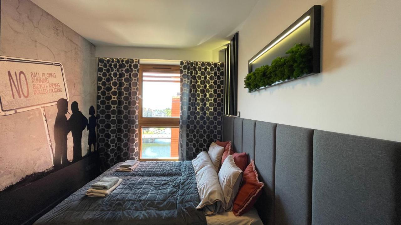Magspace River View Jacuzzi Apartment Gdansk Exterior foto